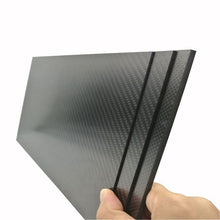 3K Carbon Fiber Plate 200x250mm 100%Pure Carbon Board 1mm 2mm 3mm 4mm 5mm Thickness Carbon Fiber Material For RC UAV/Toys