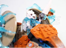 414pcs Sir Fangars Saber-Tooth Walker Ice Tiger Machine Assemble 10293 Building Blocks Movie Bricks Toys Compatible with Lego