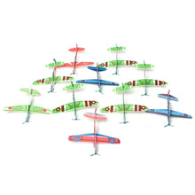 Trendy 10pcs Coloured Helicopter kids Toy Birthday Party Fantastic Gift Flying Glider Planes Kids Toys High Quality