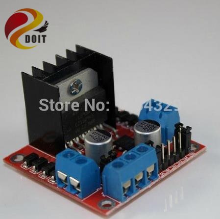 1PCS Dual H Bridge DC Stepper Motor Drive Controller Board Module L298N DIY RC Toy Car Tank Chassis Remote Control Development