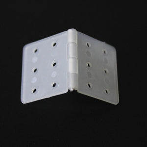 10pcs Nylon & Pinned Hinge for RC airplane aileron connection RC Airplane Parts Aeromodelling Model DIY 20 x 36 mm
