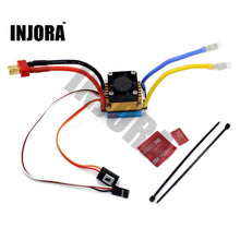 480A Waterproof Brushed ESC Speed Controller with 5V/3A BEC for 1/10 RC Crawler SCX10 D90 Traxxas Tamiya HSP RC Car