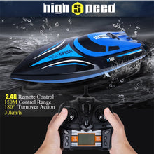 New RC Boat H100 4 Channel High Speed 30km/H Racing Remote Control With LCD Screen For Children Toys Kids Birthday Gift