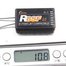 Corona 2.4G R8SF 8CH S-FHSS/FHSS compatible receiver Used for FUTABA S-FHSS T6j T6K T8J T10J 14SG 16SZ 18MZ 4PLS remote control