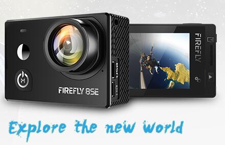In Stock Hawkeye Firefly 8SE Action Camera With Touchscreen 4K 30fps 170 Degree Super-View Bluetooth FPV Sport Action Cam