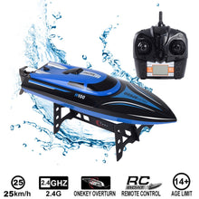 High Speed RC Boat 2.4GHZ 4 Channel 30km/h Radio Remote Control RC Racing Boat Plastic Electric Remote-Control Speedboat for Boy
