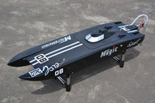 E32 PNP Cheetah/Germany Cat Fiber Glass Electric Racing Speed RC Boat W/120A ESC/3200KV Brushless Motor/Water Cooling Black