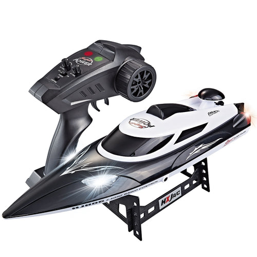 High Speed RC Boat HJ806 2.4GHz 4 Channel 35km/h Racing Remote Control Boat 200m Control Distance Fast Ship RC Boat