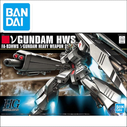 Gundam Model HG 1/144 RX-93 V Hi-V NU HWS GUNDAM READY PLEAYER ONE Armor Unchained Mobile Suit Kids Toys