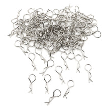 100pcs 1:10 Universal Scale Bend Body Clips Pins Sliver Black Buggy Shell RC Car Parts For Redcat HPI Himoto HSP Truck