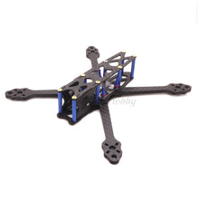 Johnny 2 5inch X5 227 wheelbase 227mm Pure Carbon Fiber FPV Quadcopter Frame with 5mm Arm / 5V 12V PDB for RC Racing Drone 220mm