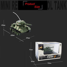Super Mini RC Tank Tank Tiger Electronic Toys Model for Children Kids Imitate Scale Remote Radio Control Tank Radio Controlled