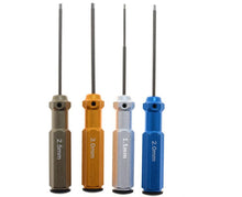 RC Tools 4 pcs hex screw driver set titanium plating hardened 1.5 2.0 2.5 3.0mm screwdriver For helicopter toys