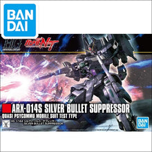 Original Gundam Model HG 1/144 ARX-014S SILVER BULLET SUPPERSSOR Mobile Suit Kids Toys