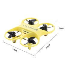 Mini RC Quadcopter Infrared Controlled Drone 2.4GHz Aircraft with LED Light Birthday Gift for Children Toys Mini Drones