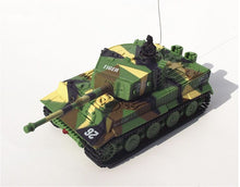 Hot Selling Mini Radio Remote Control Tank RC German Military Tiger Tank with Sound Light Toy For Childs