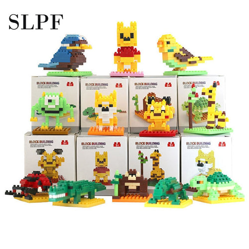 SLPF Building Blocks Assembly Toys Building Brick Animal Robot Model Kit Children Educational DIY Boys Girls Gifts Legoings N07