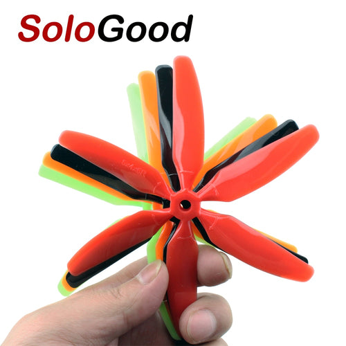 10pcs 3045/4045/5040/5045 3 4 5 6 Blades Bullnose Propeller CW /CCW for 250 FPV Racing Quadcopter ZMR250 Robocat