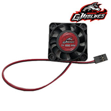 25/30/35/40mm 8000RPM 5V-7V DC Motor ESC fan heat sink for 30A 60A 120A 150A ESC 3660 4274 motor RC parts futaba plug