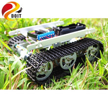 DOIT T100 RC Metal WiFi Robot Tank Car Chassis Controlled by Android iOS Phone with Nodemcu ESP8266 Motor Driven Board Kit DIY