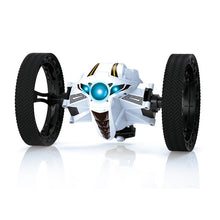 RC Car Remote Control Bounce Car 2.4G Jumping Car with Flexible Wheel Rotation LED Night Lights RC Robot Car for Boy Gift Toy