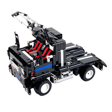 DIY puzzle assembly remote control car toy 8008 electric childrren building block educational parent-child interactio toy model