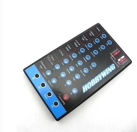 Hobbywing LED Program Card For FlyFun SkyWalker Brushless ESC RC Heli 40A 30A ETC