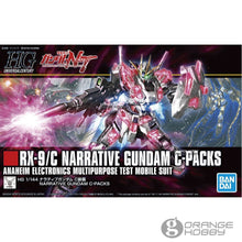 OHS Bandai HGUC 222 1/144 RX-9/C Narrative Gundam C-Packs Mobile Suit Assembly Model Kit