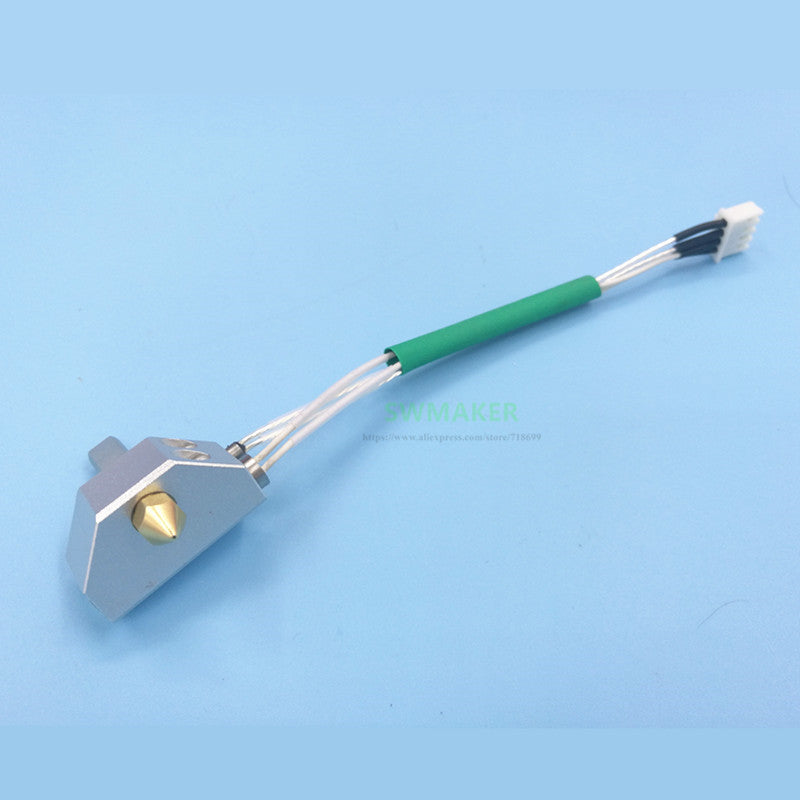 Taier Afinia UP! Nozzle Heater Assembly hotend kit Assembly nozzle+ thermistor+ heater cartridge+ heater block good quality