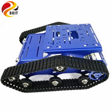 DOIT Tracked Robot YP100 with Aluminum Alloy Frame Robotic Arm Interface Holes for Robot Project Graduation Design