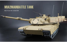 2.4Ghz RC tank Heng Long 1/16 US M1A2 U.S. Army Main Battle Tank Abrams Tusk Tank Ultimate metal version Metal Gear Tracks sound