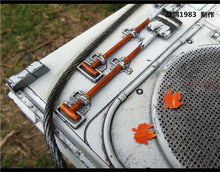 KNL HOBBY Heng Long 1/16 Leopard 2 RC remote control tank model foundry heavy coating of paint to do the old upgrade