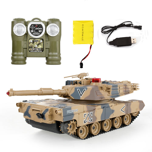 2016 Top Remote Control Tank Against RC Tanks parent-child against infrared Remote Control with turret Tank model Battle Toy Car