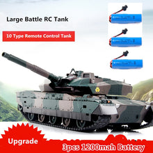 Newest RC Battle Tank XQTK24 with 3pcs battery 45 degree slope off road 330degree rotating turret remote contorl RC tank Gifts