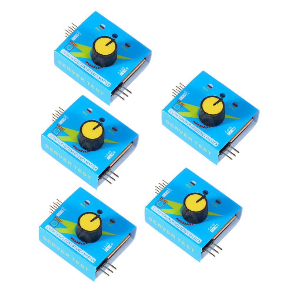 5pcs/lot Multi Servo Tester 3CH ECS Consistency Speed Controler Power Channels CCPM Meter Hot Selling