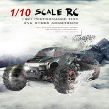 9125 4WD 1/10 High Speed RC Car Electric Supersonic Truck Off-Road Vehicle Buggy RC Crawler Electronic Toy RTR forChildren Gift