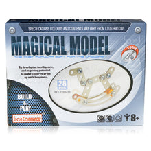 10 Types Magical Model Building Kit Construction Metal Assembly Set 3D Stainless Steel Block Toys For Boys Christmas Gift