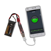 1pcs 2S-6S Lithium Battery Charger Converter T-Plug XT60 Plug With Voltage Display for iphone Ipad HTC