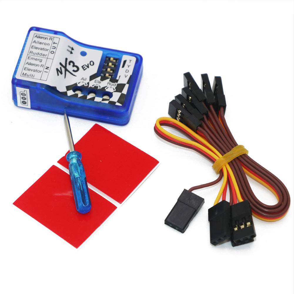 Fixed-wing flight gyro balancer NX3 EVO Flight Controller Board Stabilization Controller For 3D 2D flight