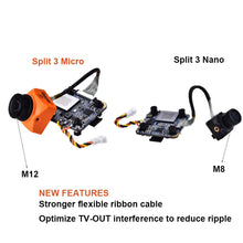 RunCam Split 3 Micro/ Nano/Nano Whoop FPV Camera 2MP1080P/60fps HD recording plus WDR NTSC/PAL Switchable