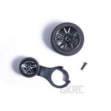 TQI One-hand steering wheel controller For 1/10 Rc Crawler Car Traxxas Trx4 Ford Bronco Ranger Trx-4 Tactical Unit