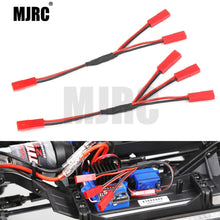 MJRC Three In One Cable Esc Power Supply External Wiring Jst For 1/10 Rc Crawler Car Defender Traxxas Trx4 Tactical Unit Bronco