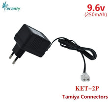 9.6V 250mAh Tamiya Connectors Battery Charger Units 9.6v NiCd NiMH battery pack charger For RC toy car tank boat 9.6v Charger
