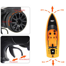 High Speed RC Boat 2.4GHZ 4 Channel Radio Remote Control RC Racing Boat Electric Toys RC Toys for Childern Best Gifts