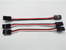 10pcs 100mm 150MM 200MM 300MM Servo extension cord Male to Male for JR Plug Servo Extension Lead Wire Cable 10cm