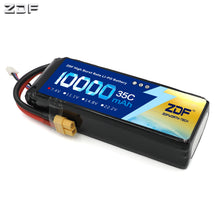 ZDF RC Car Lipo Battery 2S 3S 7.4V / 11.1V 10000mah 35C Max 70C XT90 / XT60/ T Plug For Rc Airplane Traxxas Car RC Truck