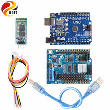 Bluetooth, WiFi, Handle Robot Car Arm Controller Kit for Arduino with UNO R3, Motor Driver Board, WiFi Module, Bluetooth Module
