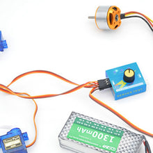 1pcs Multi Servo Tester 3CH ECS Consistency Speed Controler Power Channels CCPM Meter