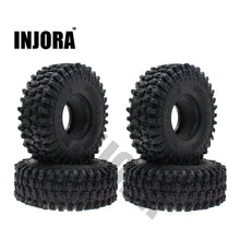 4PCS 120MM 1.9" Rubber Rocks Tyres / Wheel Tires for 1:10 RC Rock Crawler Axial SCX10 90047 D90 D110 TF2 Traxxas TRX-4