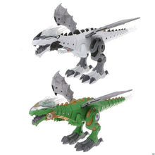 Interactive Dinosaur Dancing Walking Spray Mist Breathing Toy Child Gifts Robot Model DIY Toys